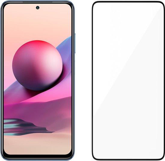 [EOL] DUO-PACK - 2x Pantser Protect™ Glass Screenprotector Geschikt voor Xiaomi Redmi Note 10S - Case Friendly - Premium Pantserglas - Glazen Screen Protector