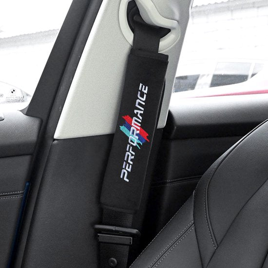 Zachte Gordelcovers - Performance - Set van 2 Gordelhoezen - Geschikt voor alle automerken/universeel - Zachte Gordel Hoes Beschermer - Ook voor Kinderen - Auto Accessoires - Gordelhoes Gordelbeschermer
