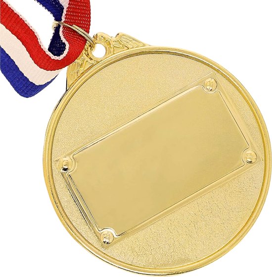 [LDV] Premium Medaille Metaal - Eerste Plaats - Goudkleurig - Voor Beloning van Winnaars - Kampioen - 1 stuk