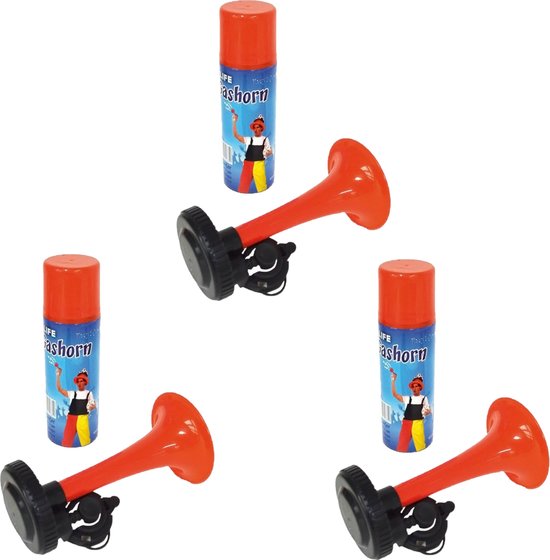 [LDV] Gastoeter / Luchthoorn - 3x - gevuld met gas - 40 ml