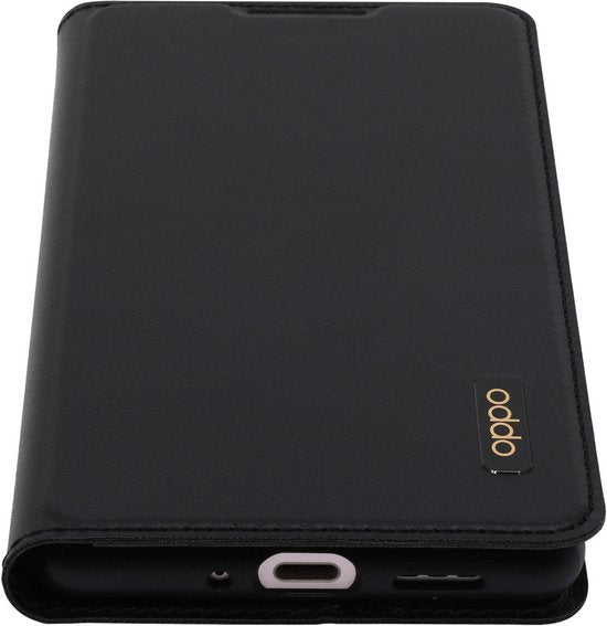 [EOL] Origineel Oppo Find X3 Neo Hoesje Flip Cover Wallet Book Case Zwart