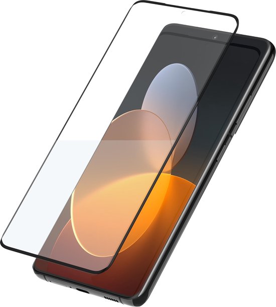 Pantser Protect™ Glass Screenprotector Geschikt voor OPPO Find X5 - Case Friendly - Premium Curved Pantserglas - Glazen Screen Protector