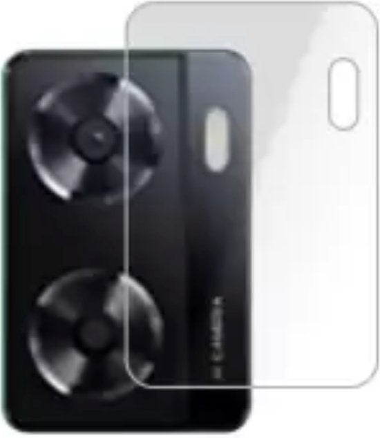 3 in 1 Set Geschikt voor OPPO A57 / A57s - Transparant Hoesje + Screenprotector + Cameraprotector - Doorzichtige Shockproof TPU Case - Tempered Glass Screen Protector - Glazen Camerabeschermer - Set van 3