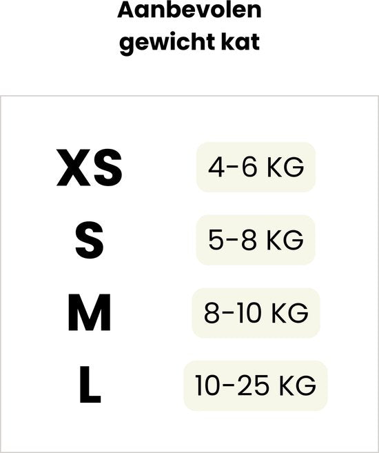 Kerst Kraagje voor Katten - Rood Wit Gebreide Halsband - Verstelbaar - met Pompoms - Kerst Accessoire Katten en Poezen - Kattenkleding - Maat L