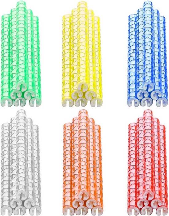 Fiets Spaak Reflector Rood - Set 12 Stuks - Glow In The Dark - Spaakreflector - Spaakreflectoren Staafjes