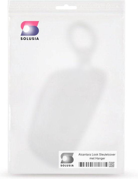 Luxe Alcantara Sleutelcover - Sleutelhoesje Geschikt voor BMW 1 serie / 3 serie / 5 Serie / 7 Serie / X1 / X3 / X4 / X5 / F16 / G20 / G30 / F11 / M - Alcantara Look - Zacht Sleutel Hoesje - Met Hanger - Auto Accessoires