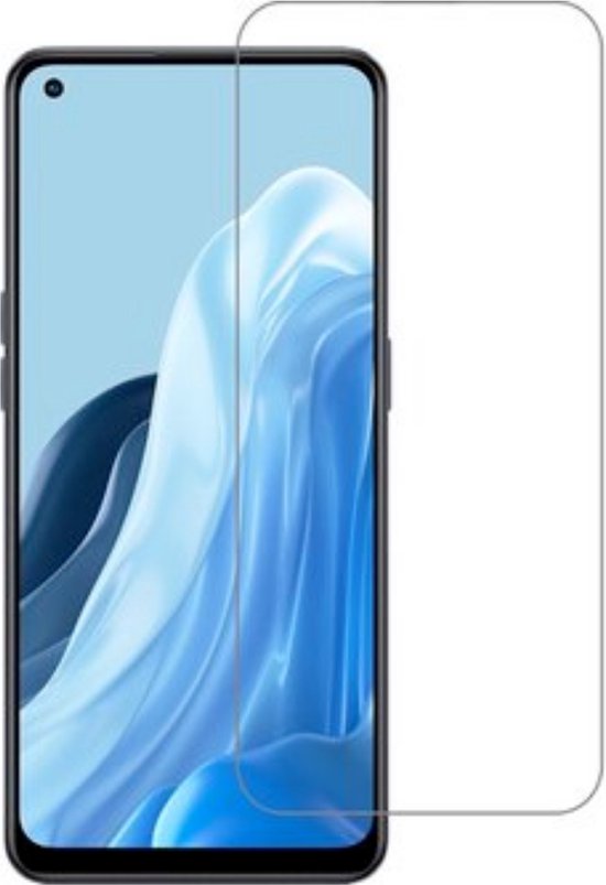 3 in 1 Set Geschikt voor OPPO Reno8 / Reno 8 - Transparant Hoesje + Screenprotector + Cameraprotector - Doorzichtige Shockproof TPU Case - Tempered Glass Screen Protector - Glazen Camerabeschermer - Set van 3