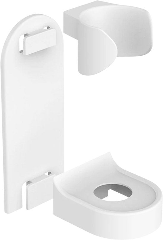 Tandenborstelhouder - 2 Stuks Zelfklevend - Geschikt voor Elektrische Tandenborstel - Wit - Badkamer Organizer - Waterbestendig & Stevig