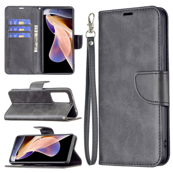 Hoesje Zwart - Geschikt voor Samsung Galaxy S23 FE - Portemonnee Book Case - Boekje Met Kaarthouder / Pasjeshouder en Magneetsluiting - Booklet - Wallet Beschermhoes - Telefoonhoesje