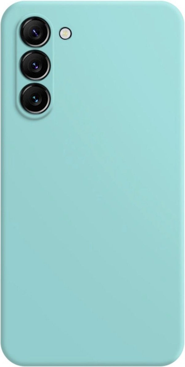 Hoesje Geschikt voor Samsung Galaxy S23+ / S23 Plus - Lichtblauw - Stevige Shockproof Case - TPU Cover met Siliconen Touch - Backcover Telefoonhoesje