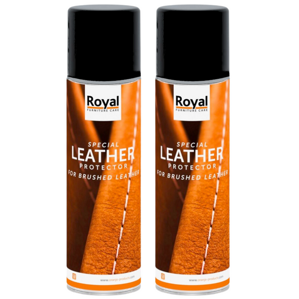 Royal Brushed Leather Protector Spray - 2 x 250ml