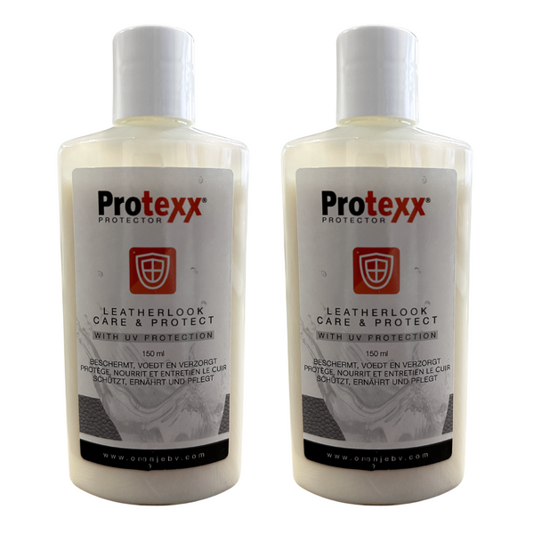 2x Protexx Leatherlook Care & Protect - 150ml (300ml)