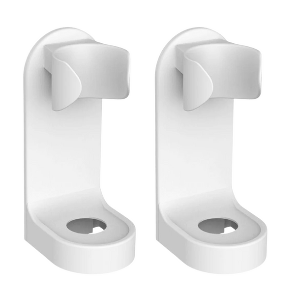Tandenborstelhouder - 2 Stuks Zelfklevend - Geschikt voor Elektrische Tandenborstel - Wit - Badkamer Organizer - Waterbestendig & Stevig