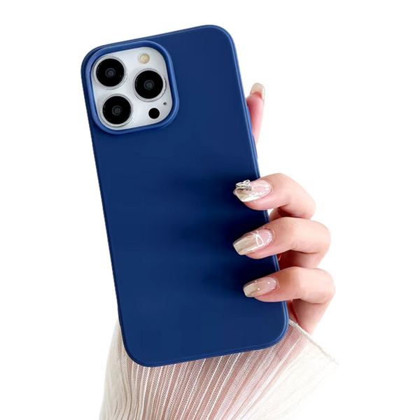 Hoesje Blauw - Geschikt voor Apple iPhone 16 Plus / 16+ - Stevige Shockproof Case - TPU Cover met Siliconen Touch - Backcover Telefoonhoesje